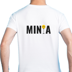White logo tshirt